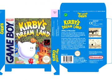 KIRBY'S DREAMLAND PAL ESPAÑA GAME BOY CAJA BOX