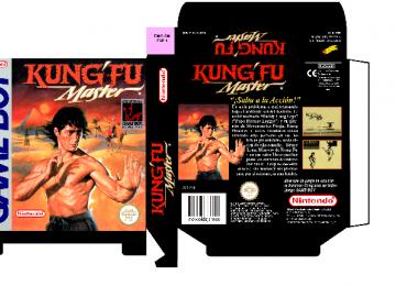 KUNG FU MASTER GAME BOY CAJA PAL ESPAÑA BOX