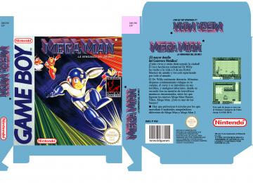 MEGA MAN GAME BOY CAJA PAL ESP BOX