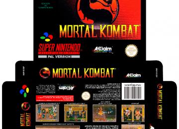 MORTAL KOMBAT SNES CAJA BOX RETRO