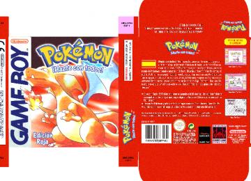 pokemon rojo caja gb