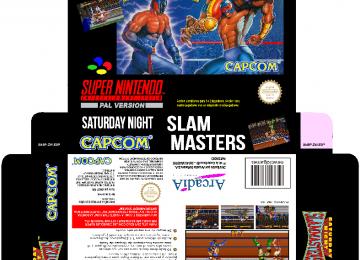 SLAM MASTERS PAL ESP CAJA BOX PORTADA 