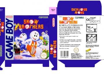 SNOW BROTHERS PAL ESP CAJA BOX GAME BOY