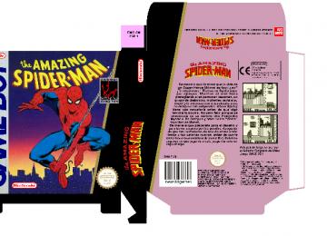 SPIDERMAN SPIDER-MAN AMAZING GAME BOY CAJA BOX PAL ESPAÑA