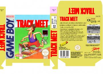 TRACK MEET GAME BOY CAJA BOX PAL ESP