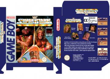 SUPERSTARS WWF WF GAME BOY CAJA BOX