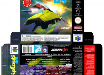 Descargar caja WIPEOUT 64 NINTENDO 64 | Cajas Nintandbox